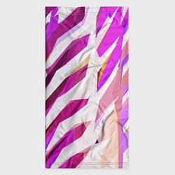 Бандана-труба Бело-розовая абстракция, цвет: 3D-принт — фото 2