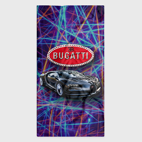 Бандана Bugatti Italy - мечта автомобилиста / 3D-принт – фото 3