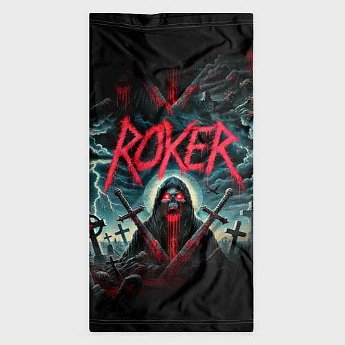 Бандана Roker - blood in the ground / 3D-принт – фото 3