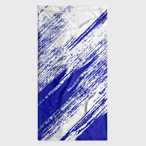 Бандана The color is white and blue / 3D-принт – фото 3