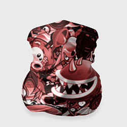 Бандана-труба Растения против зомби в красном цвете, цвет: 3D-принт