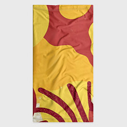 Бандана-труба Жаркий африканский паттерн, цвет: 3D-принт — фото 2