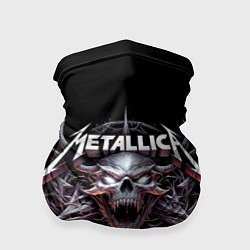 Бандана Metallica - cool skull with horns