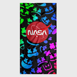 Бандана-труба Marshmello x NASA gradient, цвет: 3D-принт — фото 2