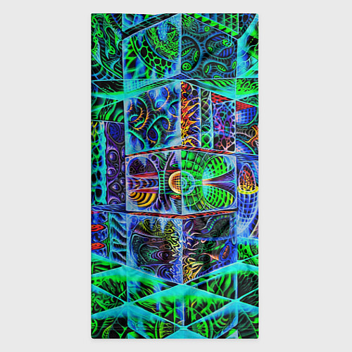 Бандана Психоделика узор кислотный / 3D-принт – фото 3