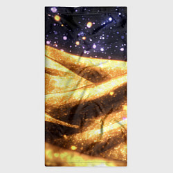 Бандана-труба Золотая текстура и синее небо, цвет: 3D-принт — фото 2