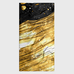 Бандана-труба Золотой текстурный фон, цвет: 3D-принт — фото 2