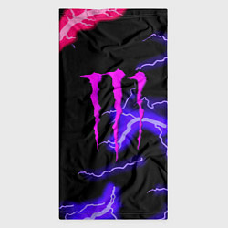 Бандана-труба Monster energy неоновый шторм, цвет: 3D-принт — фото 2