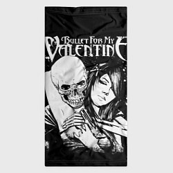 Бандана-труба Bullet for my valentine black, цвет: 3D-принт — фото 2