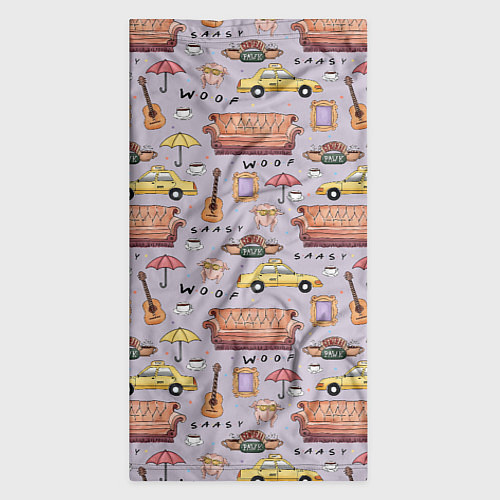 Бандана Друзья - паттерн / 3D-принт – фото 3