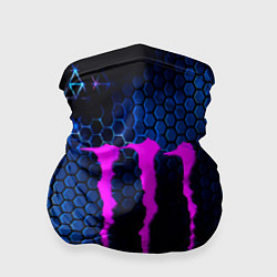 Бандана-труба Monster energy броня, цвет: 3D-принт