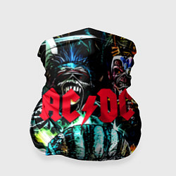 Бандана ACDC рок монстры