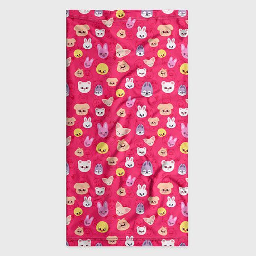 Бандана Skzoo pattern pink / 3D-принт – фото 3