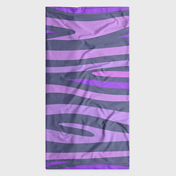 Бандана-труба Лавандовые волны, цвет: 3D-принт — фото 2