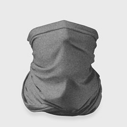 Бандана-труба Однотонный серый серебряный крошка, цвет: 3D-принт