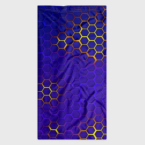 Бандана Неоновые соты броня / 3D-принт – фото 3