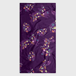 Бандана-труба Кролики и яйца, цвет: 3D-принт — фото 2