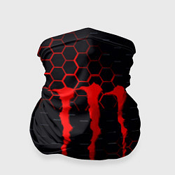 Бандана-труба Monster energy текстура броня, цвет: 3D-принт