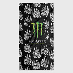 Бандана-труба Monster energy медвежьи лапы, цвет: 3D-принт — фото 2