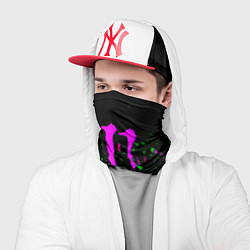 Бандана-труба Monster energy splash color, цвет: 3D-принт — фото 2