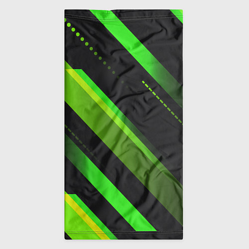 Бандана Color black green / 3D-принт – фото 3