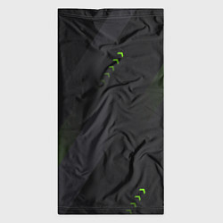 Бандана-труба Color black green, цвет: 3D-принт — фото 2