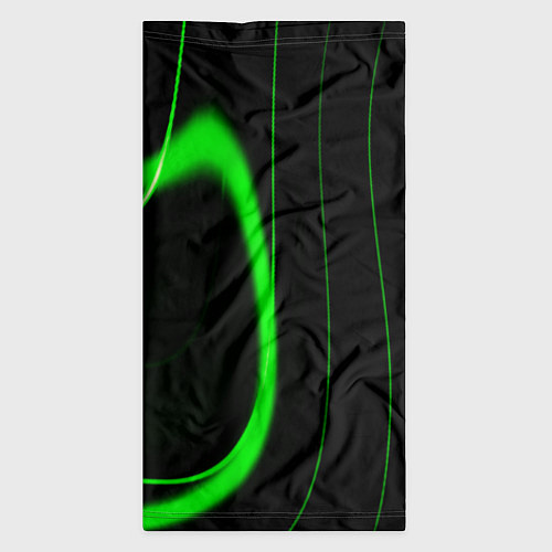 Бандана Color green light green black / 3D-принт – фото 3