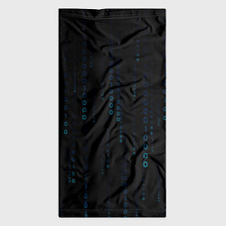 Бандана-труба Color black blue, цвет: 3D-принт — фото 2