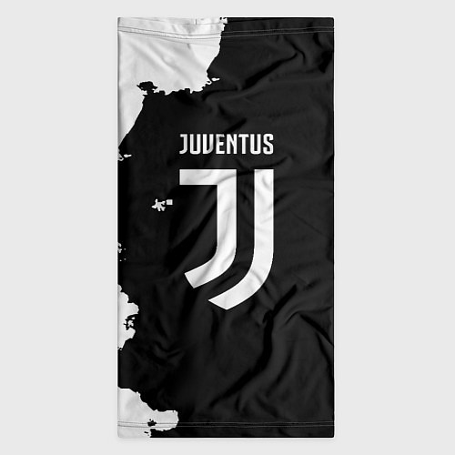 Бандана Juventus белые краски / 3D-принт – фото 3