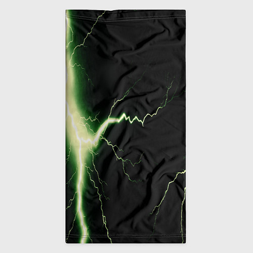 Бандана Lightning yellow текстура / 3D-принт – фото 3