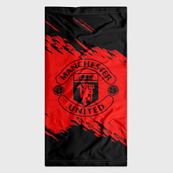 Бандана-труба Манчестер юнайтед текстура краски, цвет: 3D-принт — фото 2