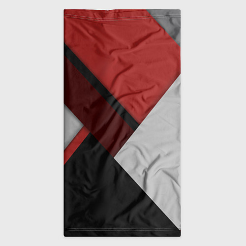 Бандана Color black red grey / 3D-принт – фото 3