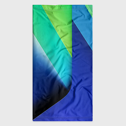 Бандана Color blue green / 3D-принт – фото 3