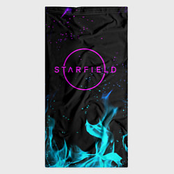 Бандана-труба Starfield неоновый огонь, цвет: 3D-принт — фото 2