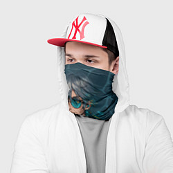 Бандана-труба Аль-Хайтам в стиле киберпанка, цвет: 3D-принт — фото 2