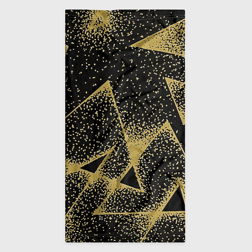 Бандана Triangle yellow with dots / 3D-принт – фото 3