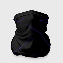 Бандана-труба Color purple line, цвет: 3D-принт