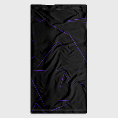 Бандана Color purple line / 3D-принт – фото 3