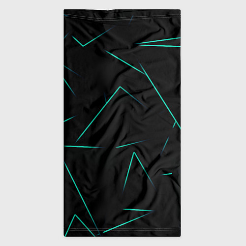 Бандана Color turquoise line / 3D-принт – фото 3