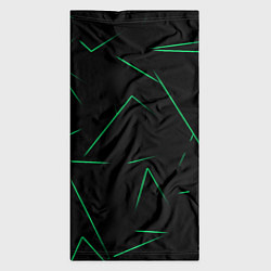 Бандана-труба Color light green line, цвет: 3D-принт — фото 2