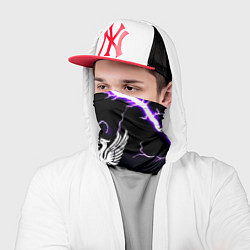 Бандана-труба Ливерпуль молнии, цвет: 3D-принт — фото 2