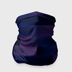 Бандана-труба Color blue square, цвет: 3D-принт
