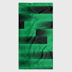 Бандана-труба Color green square, цвет: 3D-принт — фото 2