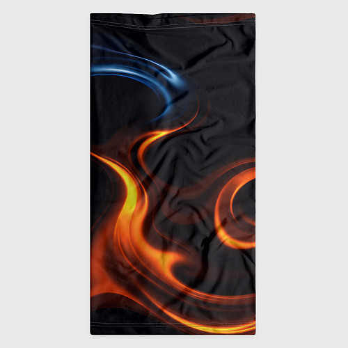 Бандана The color is fire orange / 3D-принт – фото 3