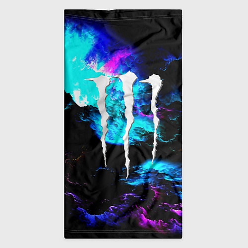 Бандана Monster energy космическая абстракция / 3D-принт – фото 3
