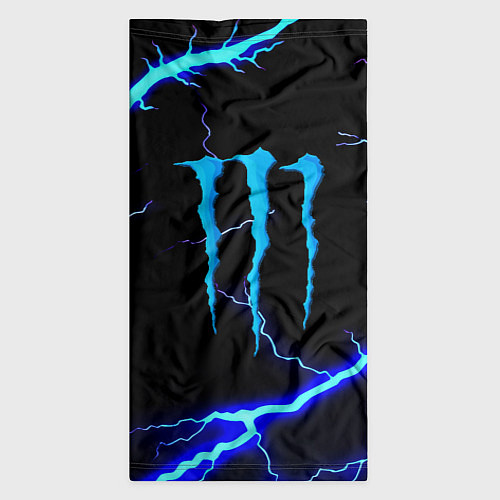 Бандана Monster energy storm blue / 3D-принт – фото 3