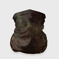 Бандана-труба Абстракция - green fabric soaked in red paint, цвет: 3D-принт