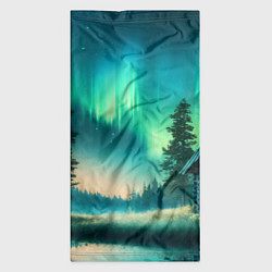 Бандана-труба Салатневое небо, цвет: 3D-принт — фото 2