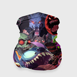 Бандана-труба Страшилки, цвет: 3D-принт