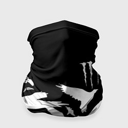 Бандана-труба Monster energy crow, цвет: 3D-принт